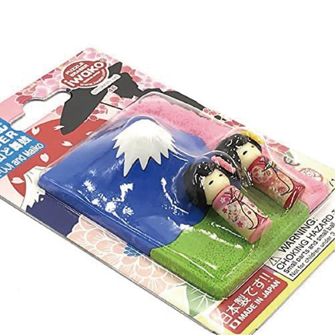 IWAKO ER-BRI051 Modeling Eraser Mount Fuji and Geisha Group Non-toxic Environmental Protection Eraser - CHL-STORE 