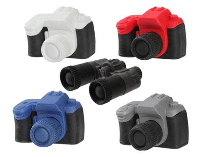 IWAKO ER-BRI054 interesting creative modeling monocular telescope camera set eraser wiper set - CHL-STORE 