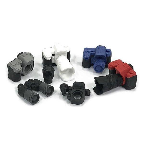 IWAKO ER-BRI054 interesting creative modeling monocular telescope camera set eraser wiper set - CHL-STORE 