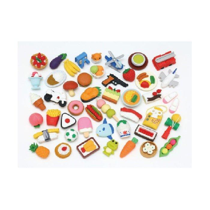 IWAKO ERBBOX001-1 Cute Safety Non-toxic Modeling Food Animal Eraser Single Entry (Random Shipment) - CHL-STORE 