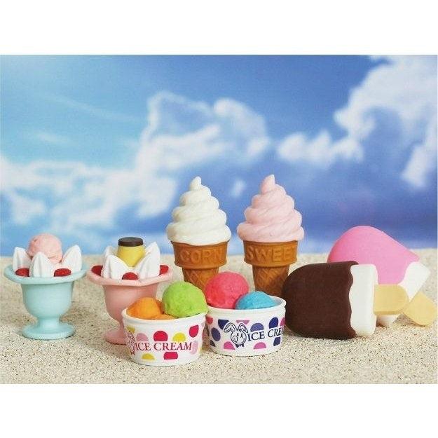 IWAKO Fun Eco-Friendly Ice Sundae Wipe Single Entry Random - CHL-STORE 