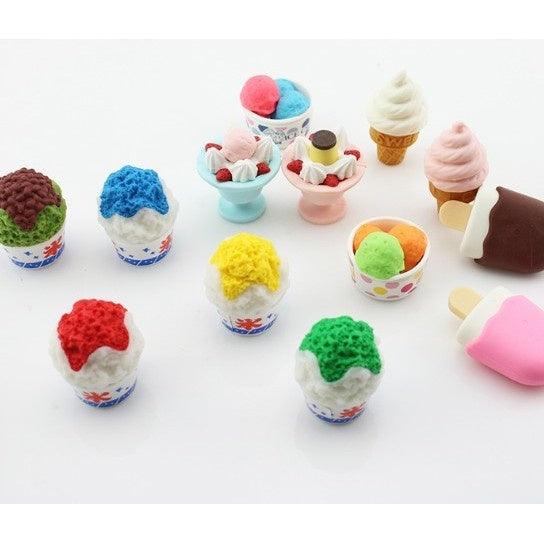 IWAKO Fun Eco-Friendly Ice Sundae Wipe Single Entry Random - CHL-STORE 