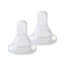 Japan Betta Jewel BB-BPNPJW Series Replacement Pacifier Set Round Hole M Code Cross Hole 1 box of 2 pieces 4~6 Months and Above - CHL-STORE 