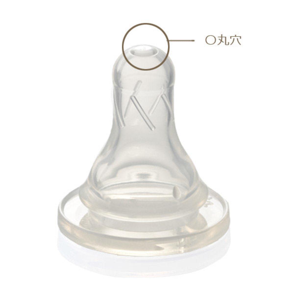 Japan Betta Jewel BB-BPNPJW Series Replacement Pacifier Set Round Hole M Code Cross Hole 1 box of 2 pieces 4~6 Months and Above - CHL-STORE 