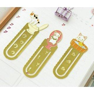 japan cat family everyday cat metal cutout bookmark NP-HEZQI-502 - CHL-STORE 