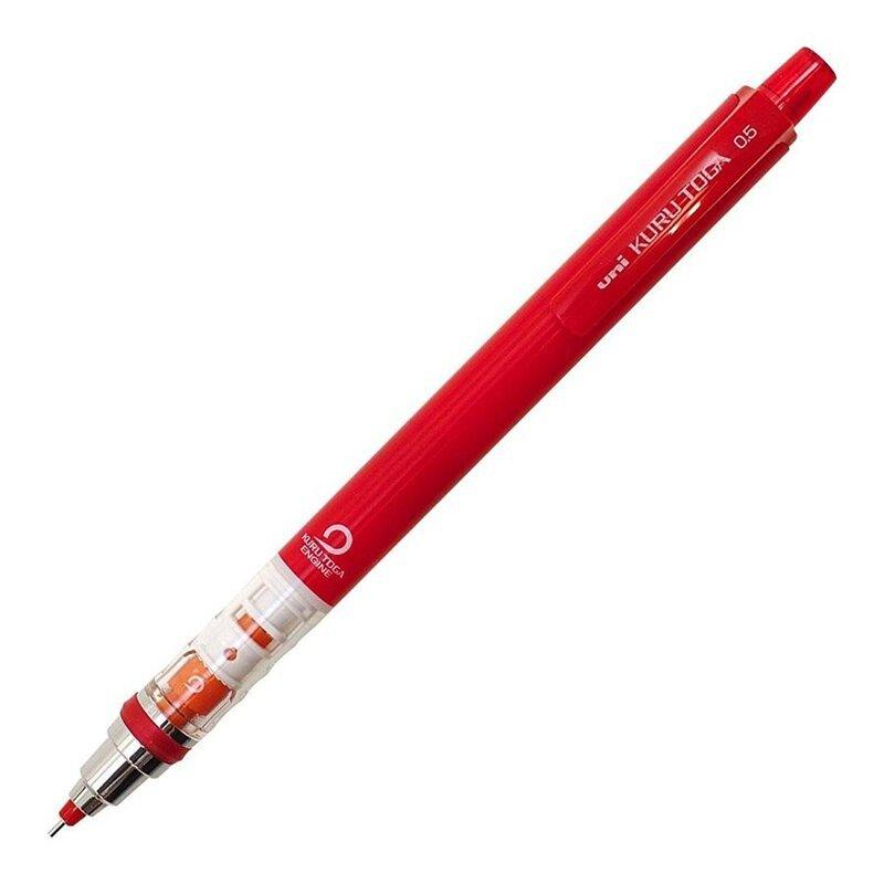 Japan UNI Mitsubishi M5-450C Rotating Automatic Pencil 0.5mm Red Automatic Pen - CHL-STORE 