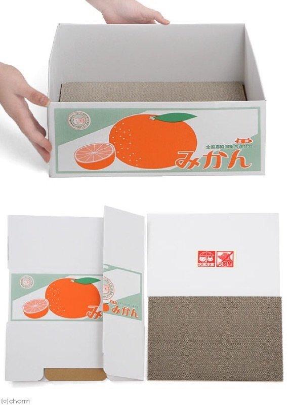 Japanese carton shape Folding cat scratching box Claw grinding board NP-H7TOA-904 - CHL-STORE 