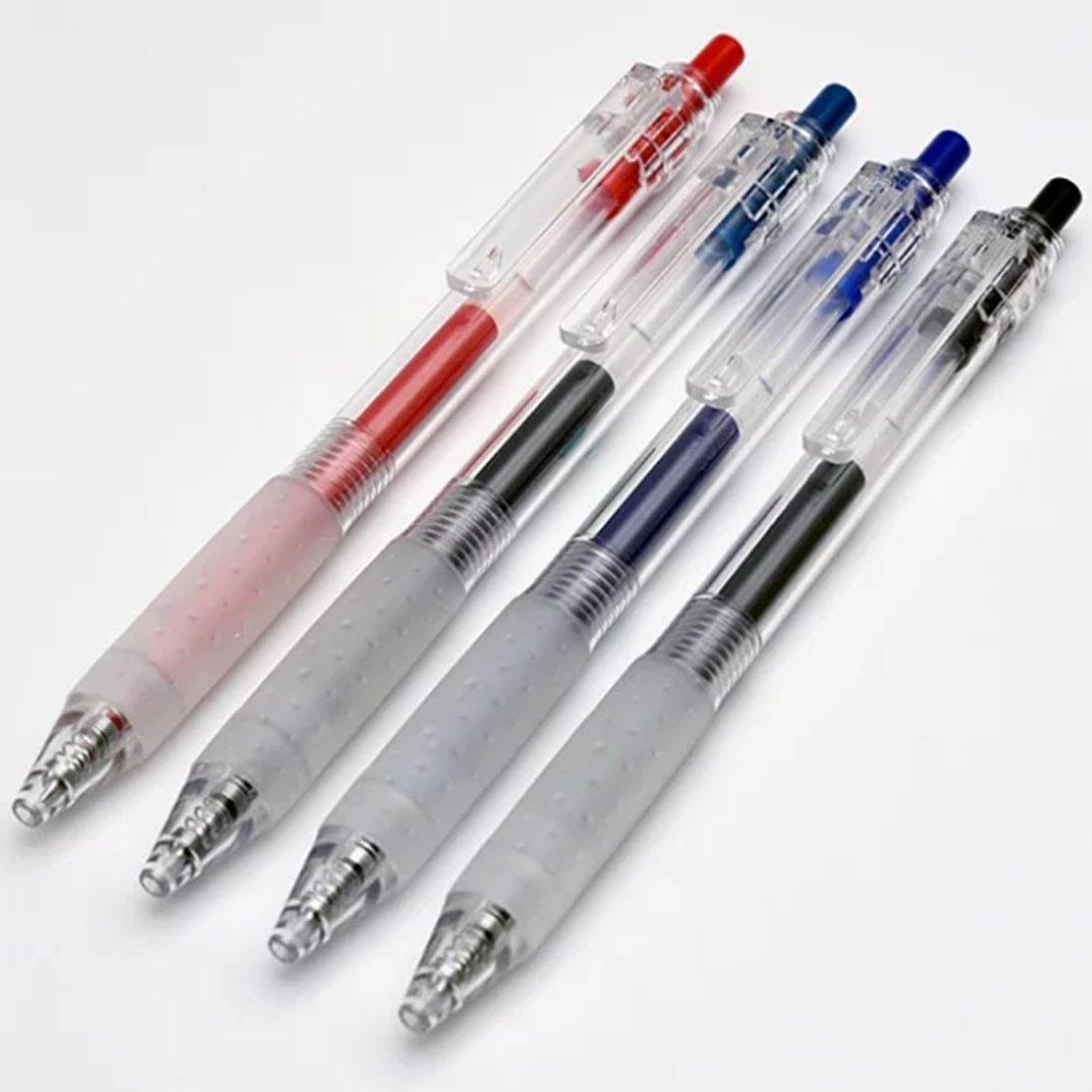 KACO Gel Pen Black Ballpoint Red Ballpoint Blue Ballpoint Pen 10pcs - CHL-STORE 