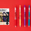 KADOKAWA x ZEBRA SARASA 49352283396 HELIOSR 0.5MM Gel Pen Silhouette Four Colors 4 into the group - CHL-STORE 