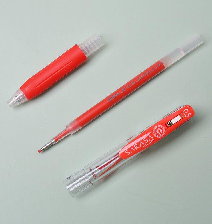 KADOKAWA x ZEBRA SARASA Detective Conan 0.5MM Gel Pen Ball Pen Akai Family Five Color Set - CHL-STORE 