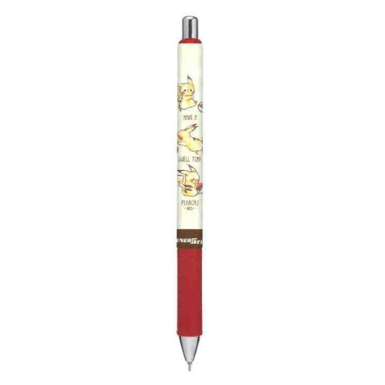 KAMIO x PENTEL 20426 ENERGEL cartoon pattern 0.5MM black ink gel pen small point Pikachu star Kirby corner creature - CHL-STORE 