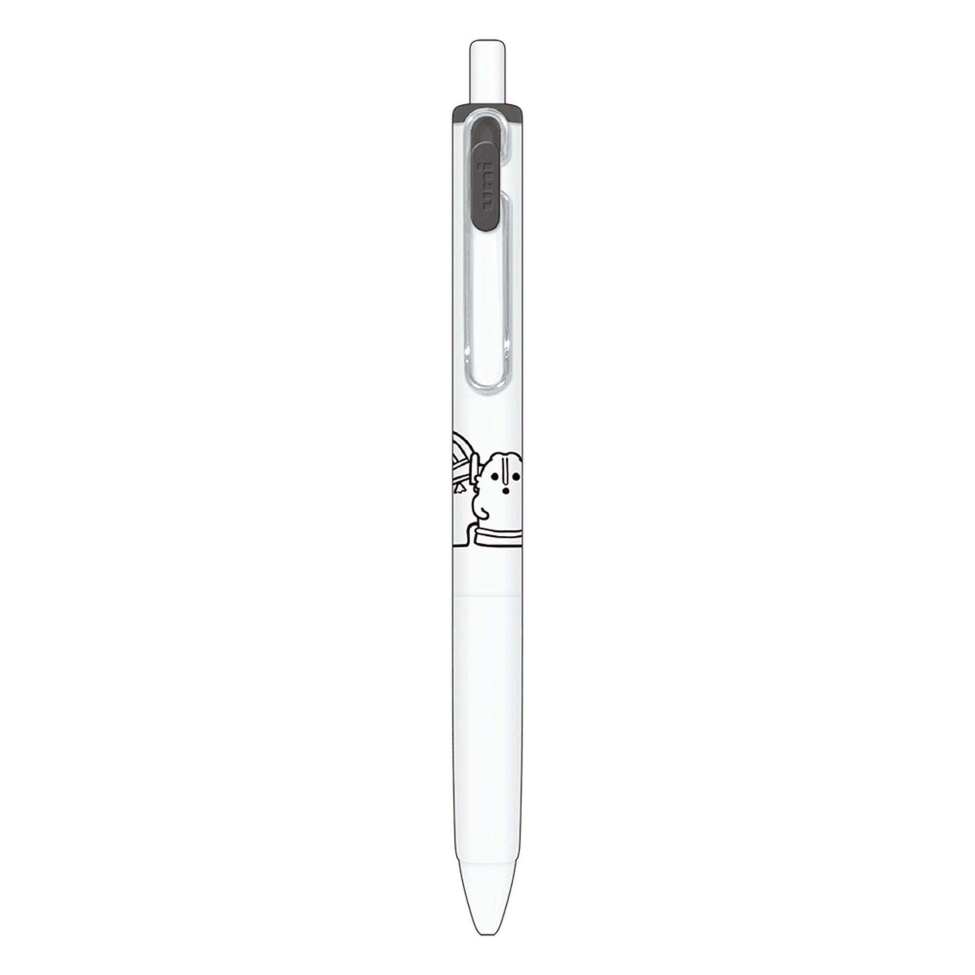KAMIO x UNI uni-ball one 0.38mm Ancient Egypt Giant Buddha Earth Doll Wonderful Pattern Ballpoint Pen Set - CHL-STORE 