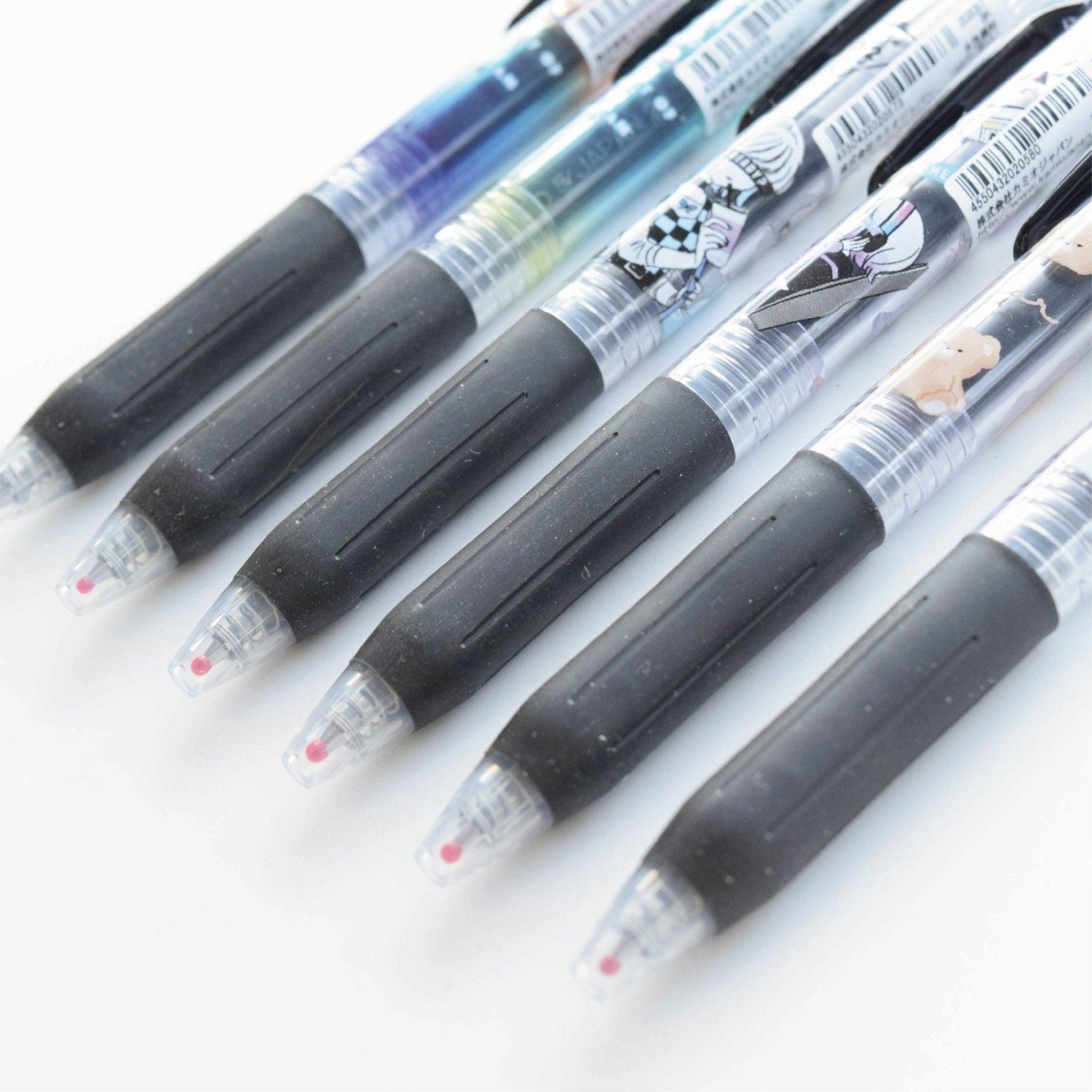 KAMIO x ZEBRA 20205 SARASA 0.5MM cute pattern animal gradient black ink gel pen - CHL-STORE 