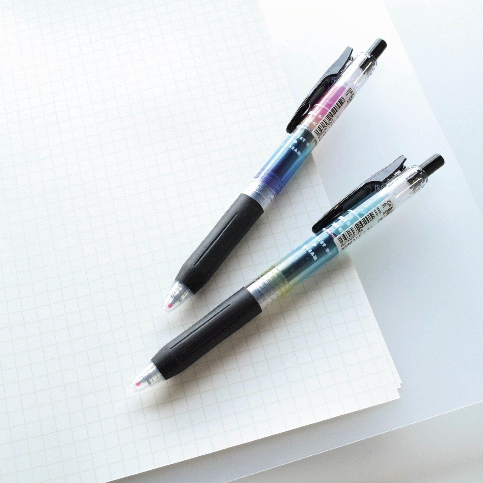 KAMIO x ZEBRA 20205 SARASA 0.5MM cute pattern animal gradient black ink gel pen - CHL-STORE 