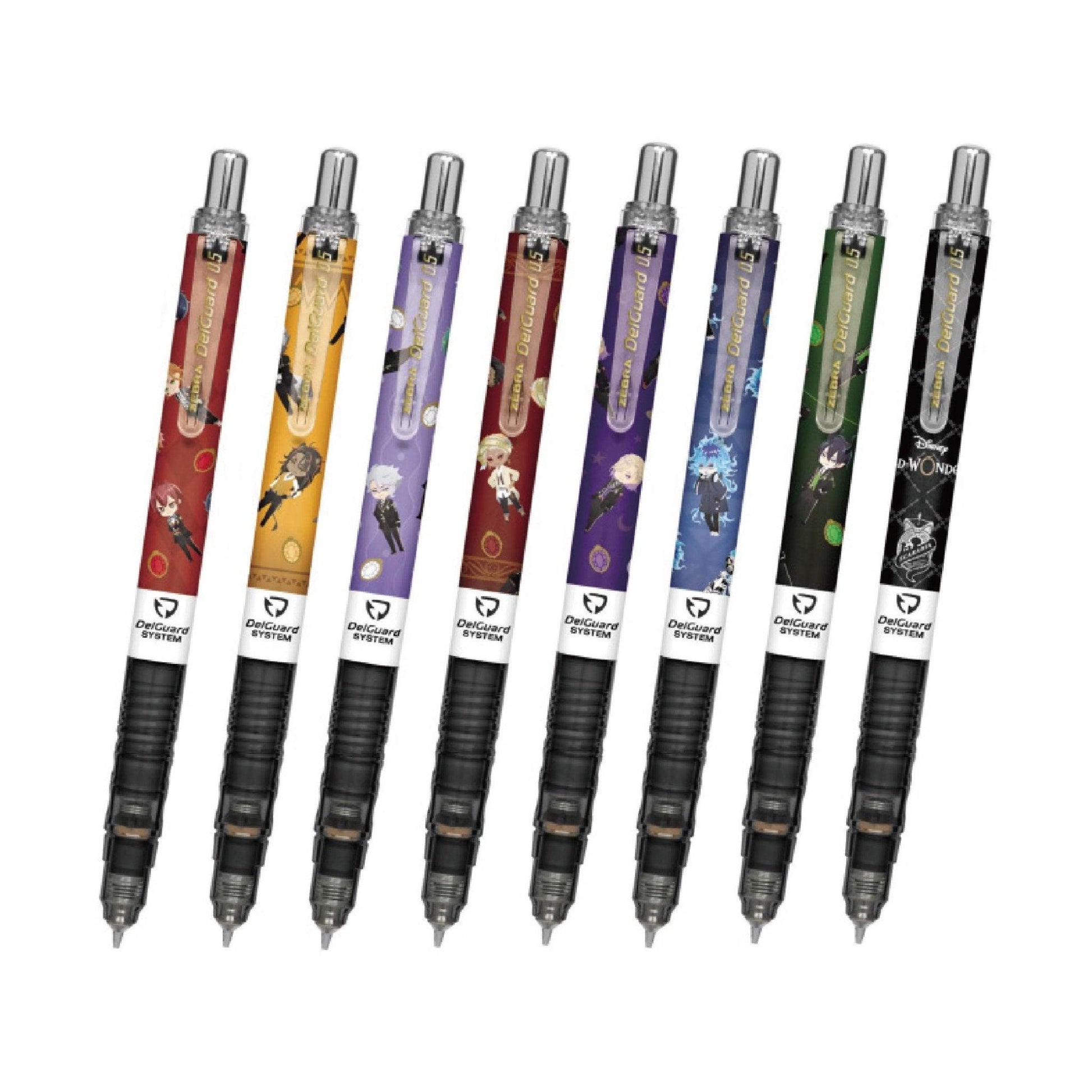 KAMIO x ZEBRA 716109 DelGuard 0.5mm Disney Villains Academy Joint Mechanical Pencil - CHL-STORE 