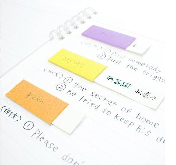 KAMITERIOR pull+push label sticky notes deux colorful colors - CHL-STORE 