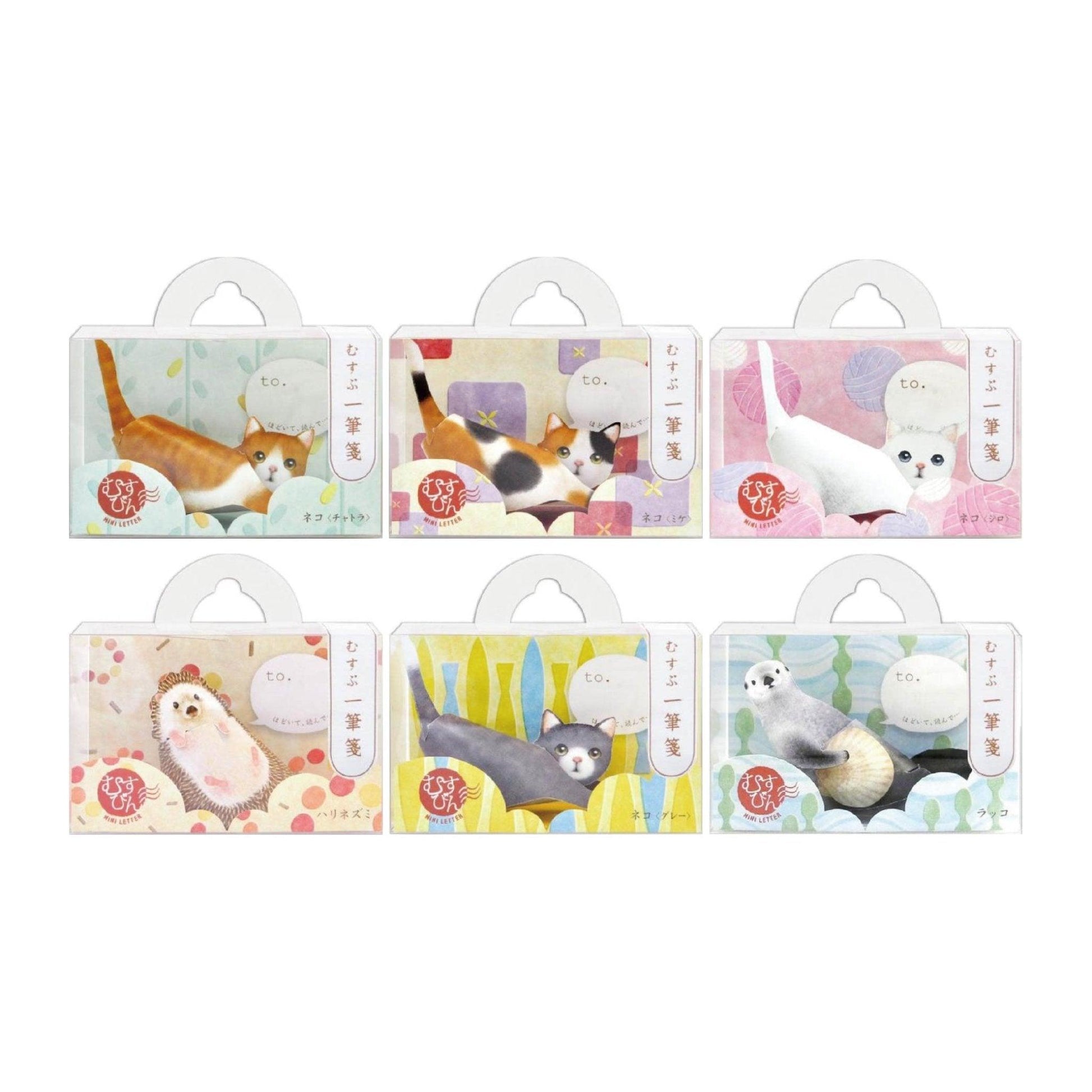 KAMITERIOR sutanpi! Animal shape message card Message card MEMO note paper - CHL-STORE 