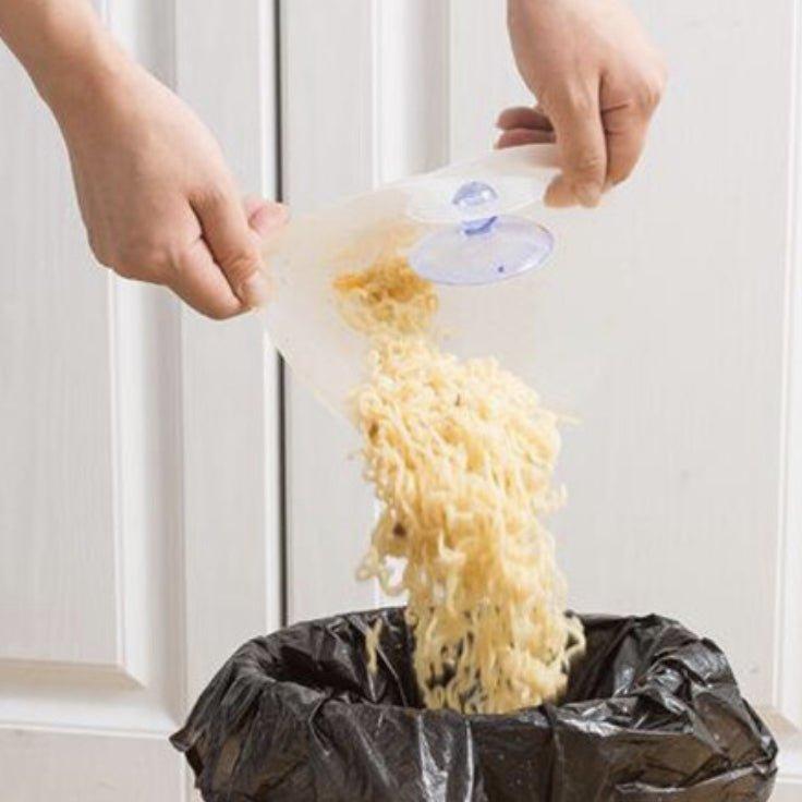 Kitchen Waste Drain Bag Upright Suction Cup Easy Clean Reusable RP-0000012 - CHL-STORE 