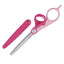 KOKUYO HASA-310 hosomi Portable Scissors Stereo Scissors Pink Blue - CHL-STORE 