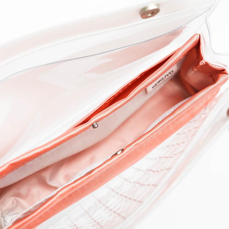 KOKUYO LARGE-CAPACITY TRANSPARENT OUTER INNER PENCIL CASE F-VBF240-1 - CHL-STORE 