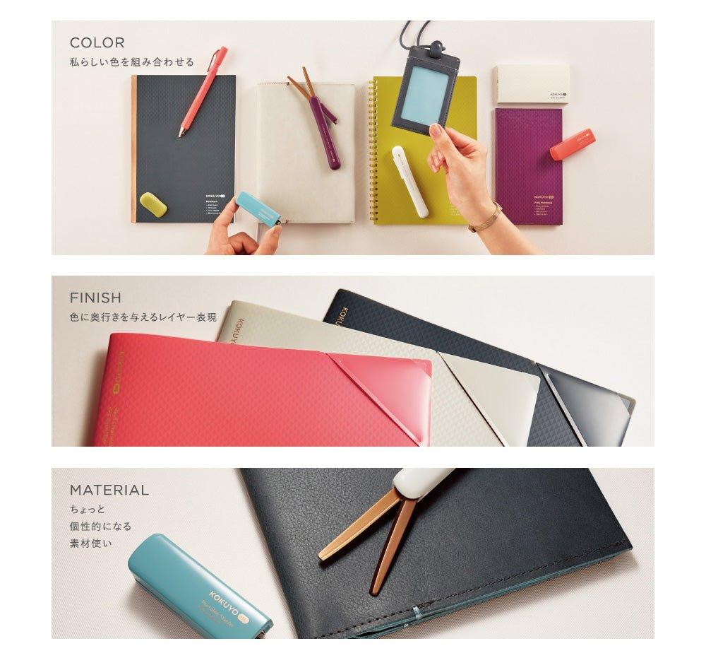 KOKUYO ME KME-PSL101 Clip-on stapler Portable stapler texture - CHL-STORE 