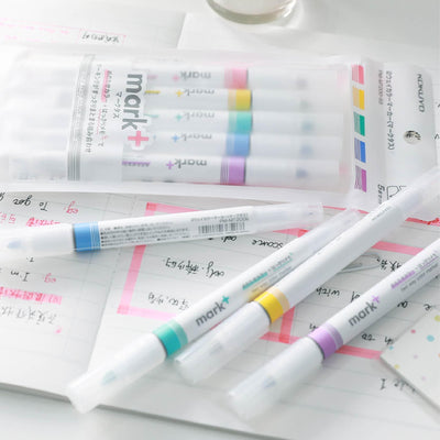KOKUYO PM-MT200 Mark+ Double-head Highlighter - CHL-STORE 