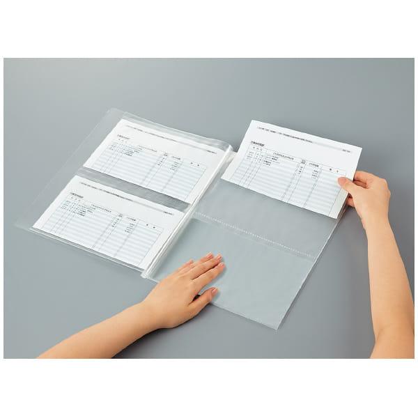 KOKUYO RA-N NOViTA её?combined folder A4 with 24 inner pocket pages Functional inner pocket page - CHL-STORE 