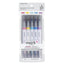 KOKUYO Smoke Gray Thin Tip + Double Tip Highlighter Five-color Set MARK+ Highlighter PM-MT201-5S - CHL-STORE 