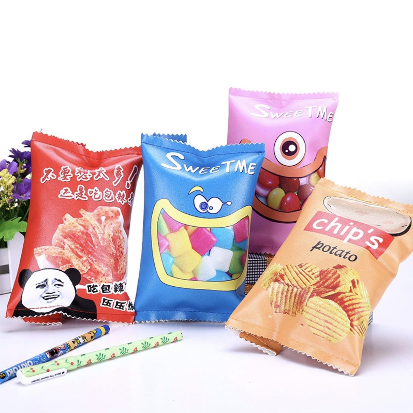 Korea Creative Simulation Potato Chips Snack Pen Bag NP-020025 - CHL-STORE 