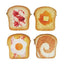 Korea Funny and cute creative poached egg toast chain shoulder messenger bag small bag NP-020002 - CHL-STORE 