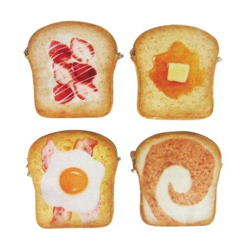 Korea Funny and cute creative poached egg toast chain shoulder messenger bag small bag NP-020002 - CHL-STORE 