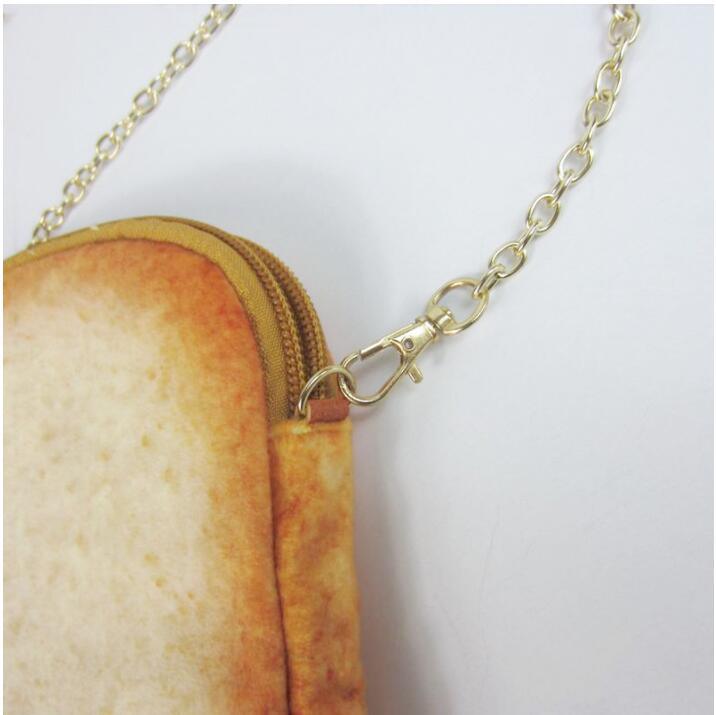 Korea Funny and cute creative poached egg toast chain shoulder messenger bag small bag NP-020002 - CHL-STORE 