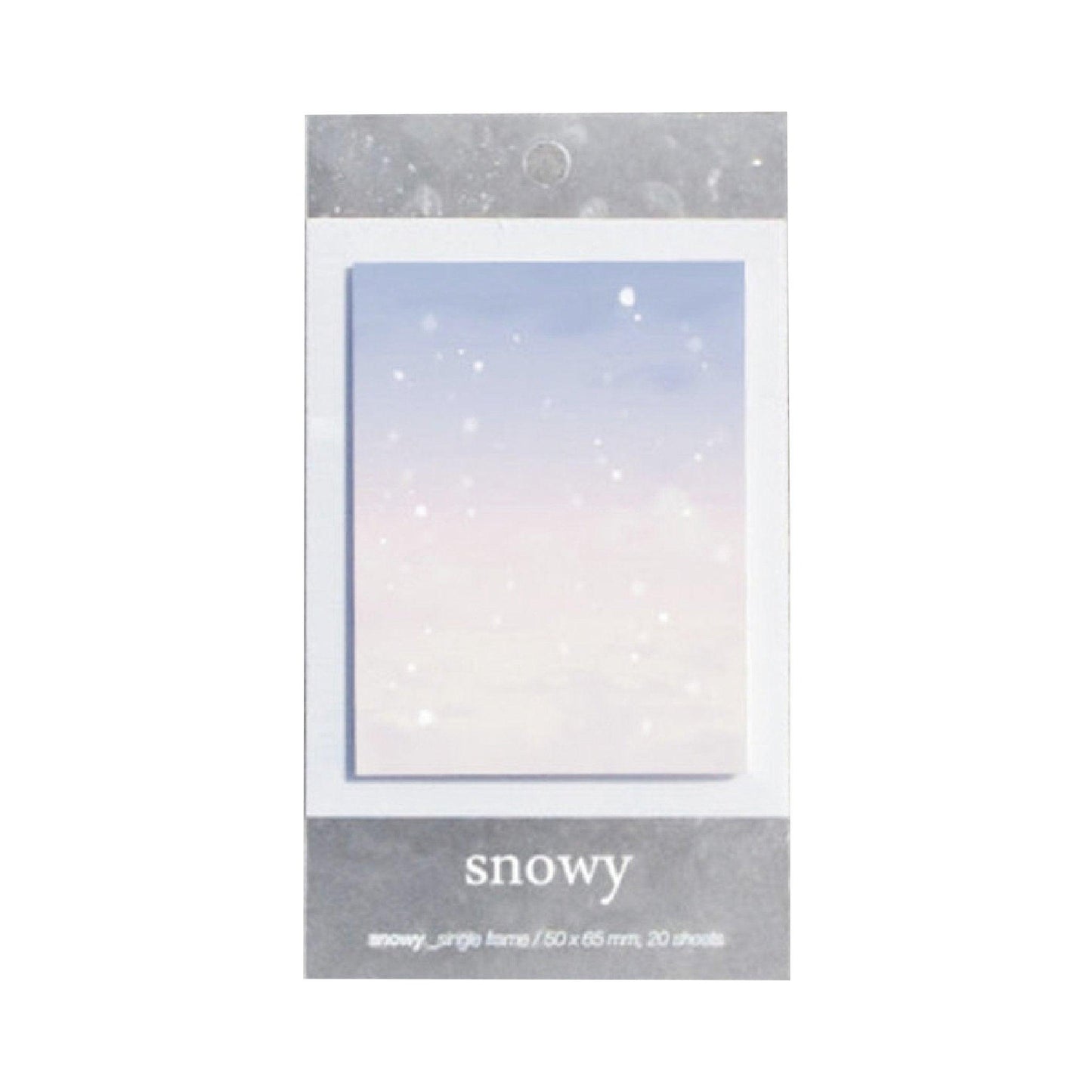 Korea Stationery Climate Notes Four Seasons Window Modeling 4 Styles Random Shipment NP-000104 - CHL-STORE 