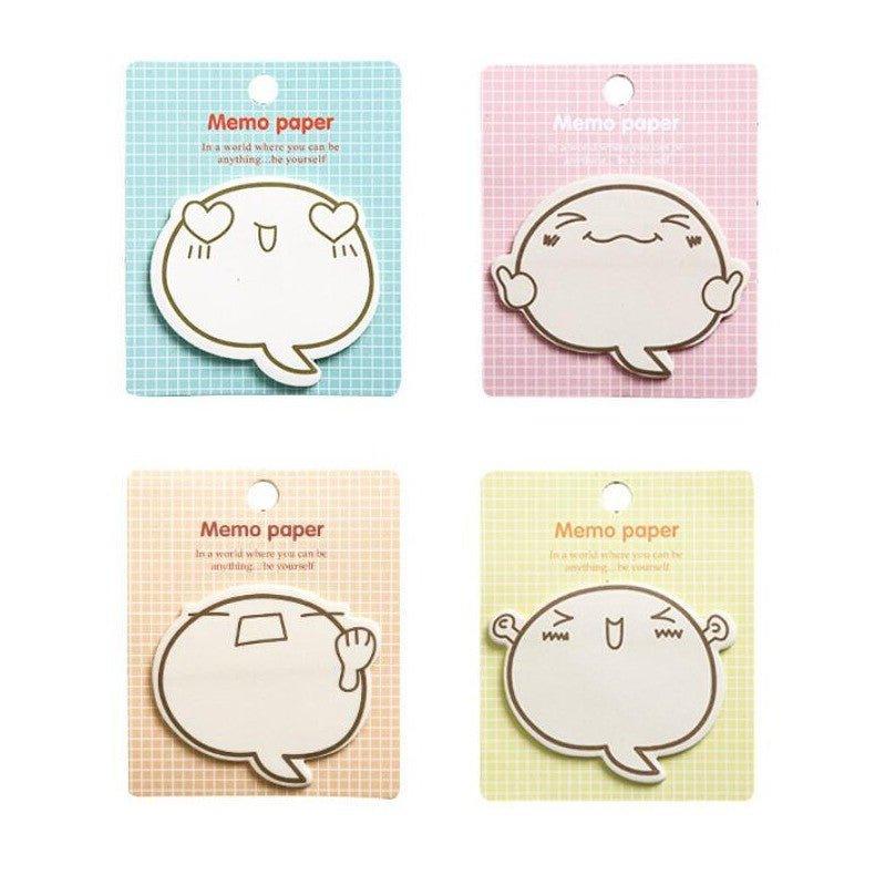 Korea Stationery Cute Expression Note Note Paper NP-000056 - CHL-STORE 