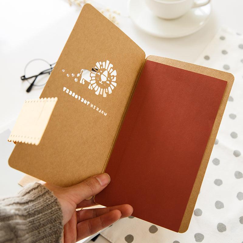 Korea Vintage Cutout Paper Carving Kraft Paper Greeting Cards NP-050013 - CHL-STORE 