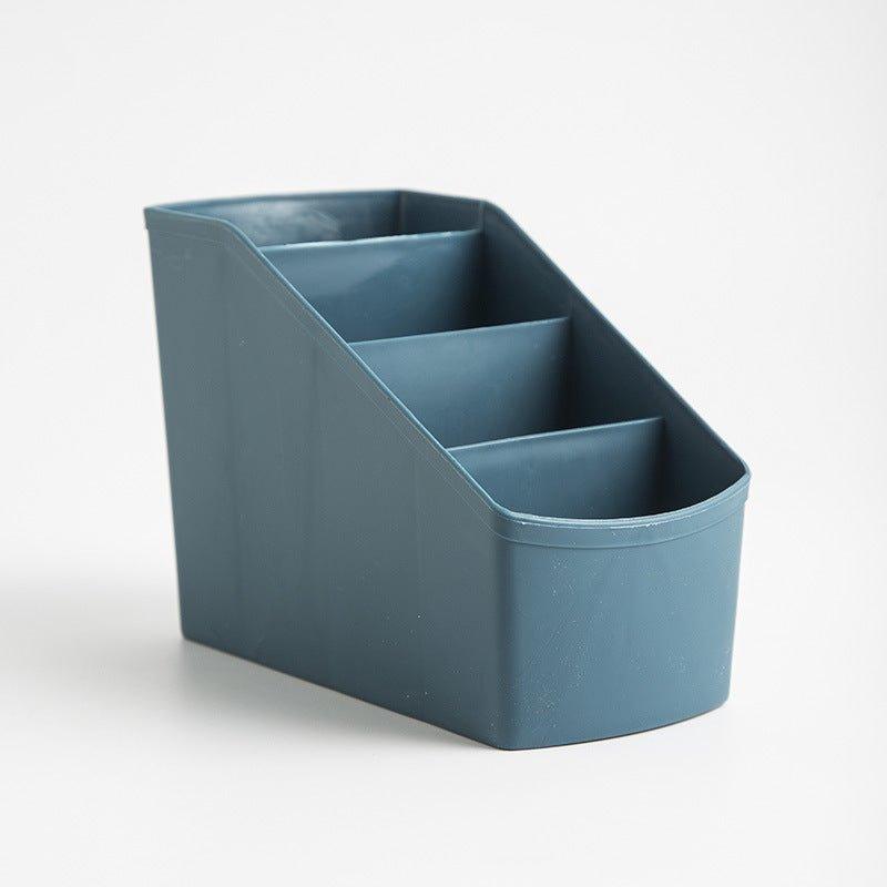 Korean desktop four grid PP storage box trapezoidal storage box multifunctional storage box - CHL-STORE 