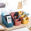 Korean desktop four grid PP storage box trapezoidal storage box multifunctional storage box - CHL-STORE 