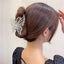 Korean Fairy French minimalist retro Metal Tassel Pearl Large Shark Clip Beauty Salon Exquisite Hair Clip Net Beauty Blonde Fashion Accessories - CHL-STORE 