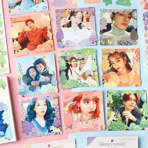 Korean planner stickers Cloud world series ins collage decoration small fresh DIY material stickers decorative stickers - CHL-STORE 