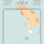 Korean Stationery Cat Illustration Cartoon Notes Cat Notes Cat and Sunset Series NP-000145 - CHL-STORE 