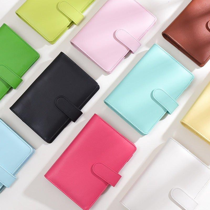 Korean stationery Macaron color loose-leaf handbook Girl heart Candy color Notebook Notepad loose-leaf book - CHL-STORE 