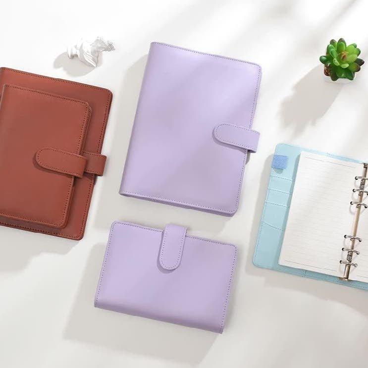 Korean stationery Macaron color loose-leaf handbook Girl heart Candy color Notebook Notepad loose-leaf book - CHL-STORE 