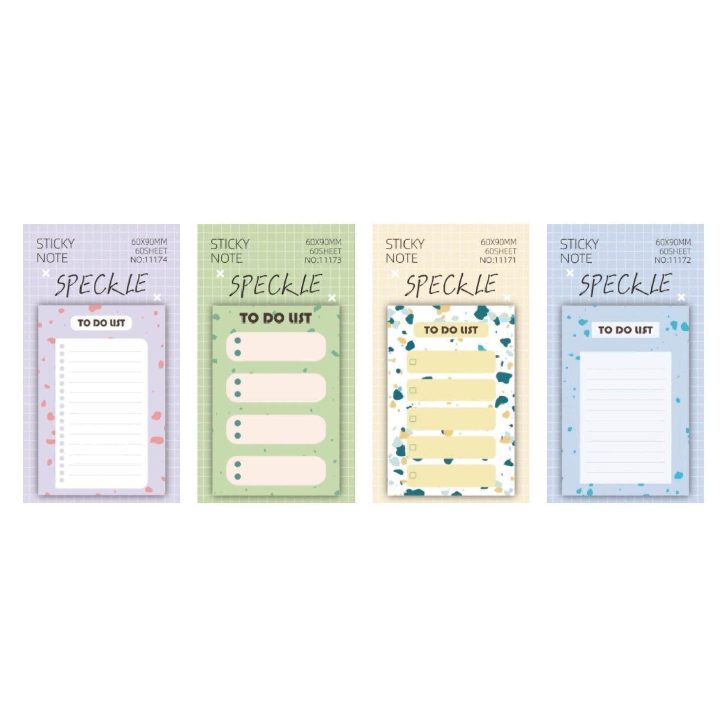 Korean Stationery Simple Cute Texture Memo Notes Grouper Pattern Series NP-000146 - CHL-STORE 