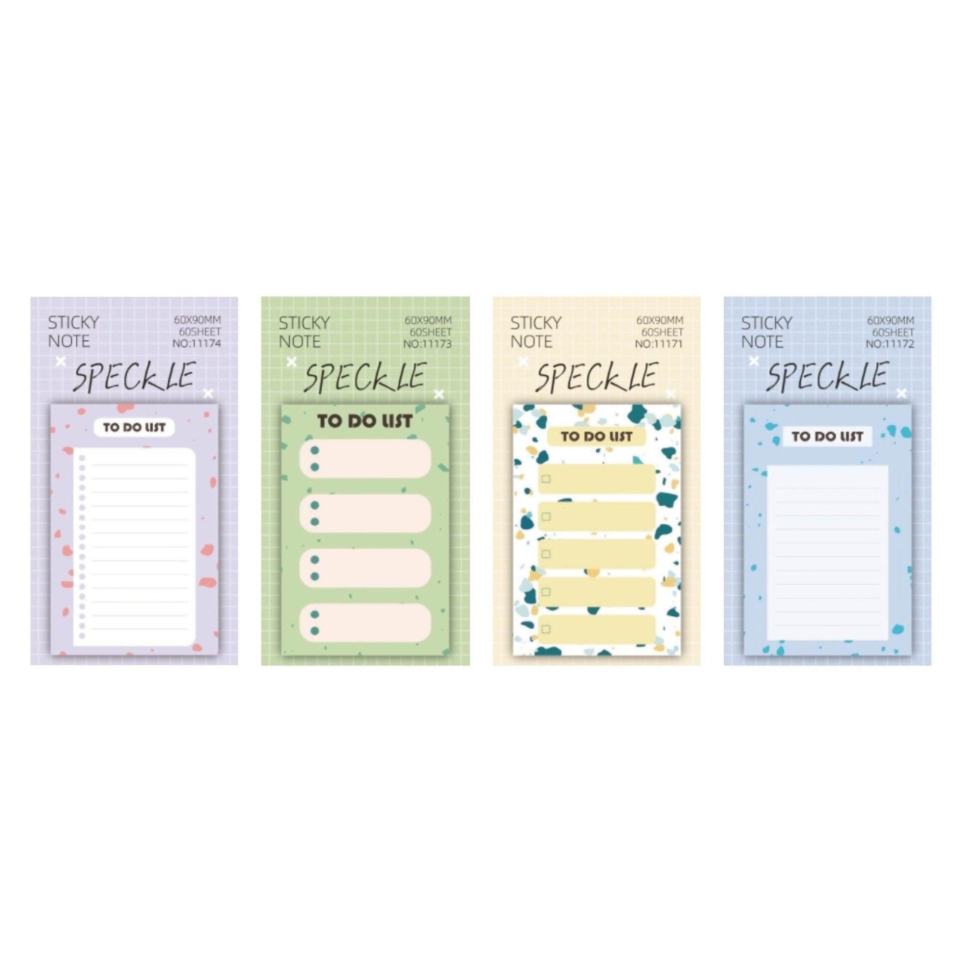 Korean Stationery Simple Cute Texture Memo Notes Grouper Pattern Series NP-000146 - CHL-STORE 