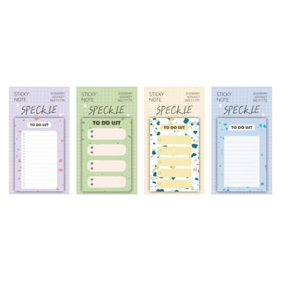 Korean Stationery Simple Cute Texture Memo Notes Grouper Pattern Series NP-000146 - CHL-STORE 