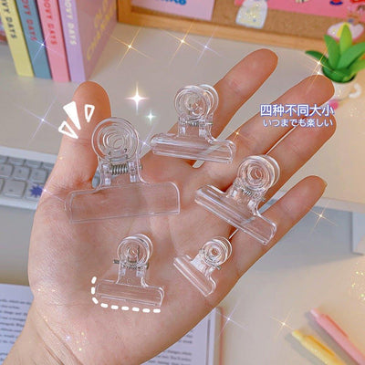 Korean version ins style multifunctional transparent plastic ticket holder 4 sizes LI-010014 - CHL-STORE 