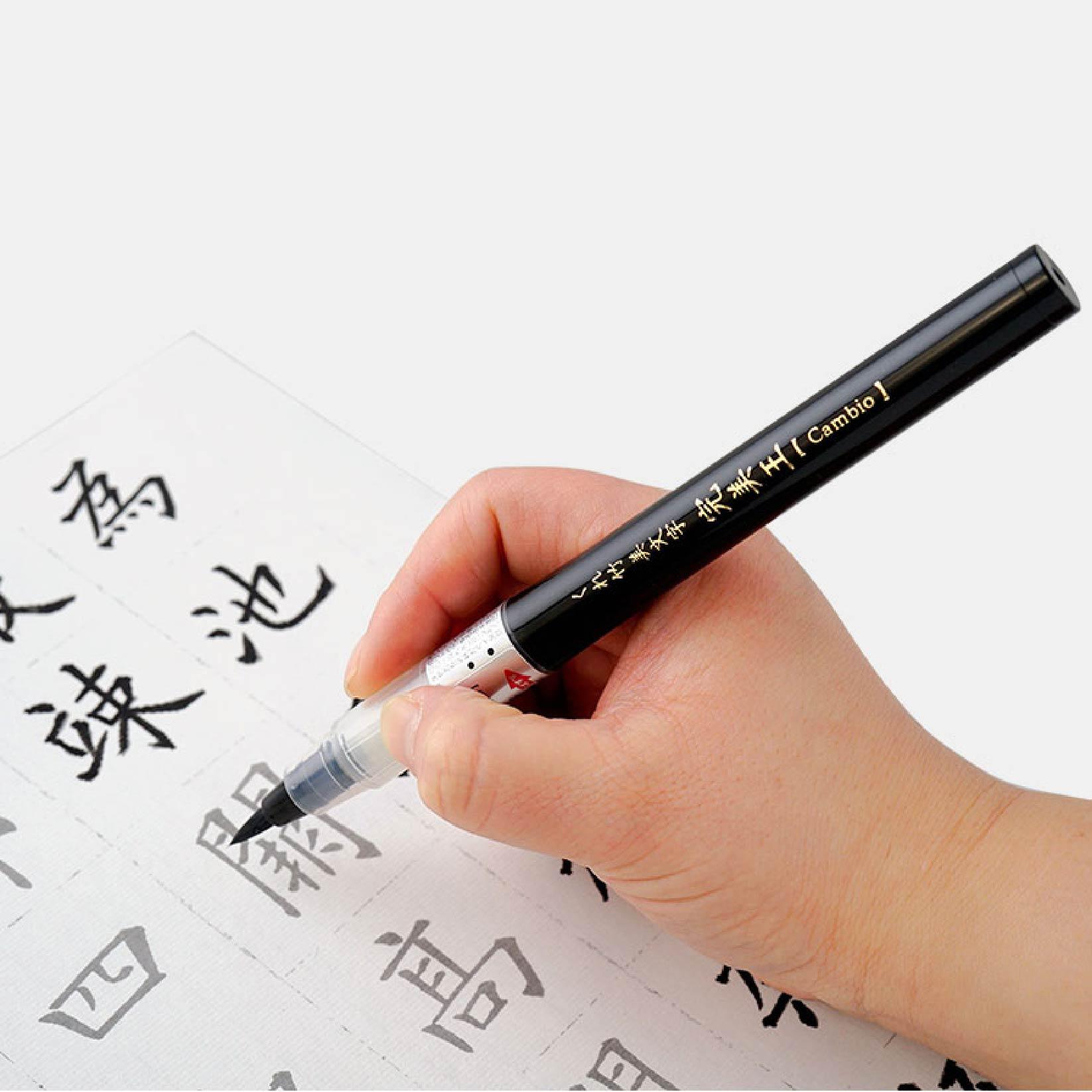 Kuretake ZIG Cambio Perfect King Ink Pen Brush Refill Bold Character Medium Character Fine Character - CHL-STORE 