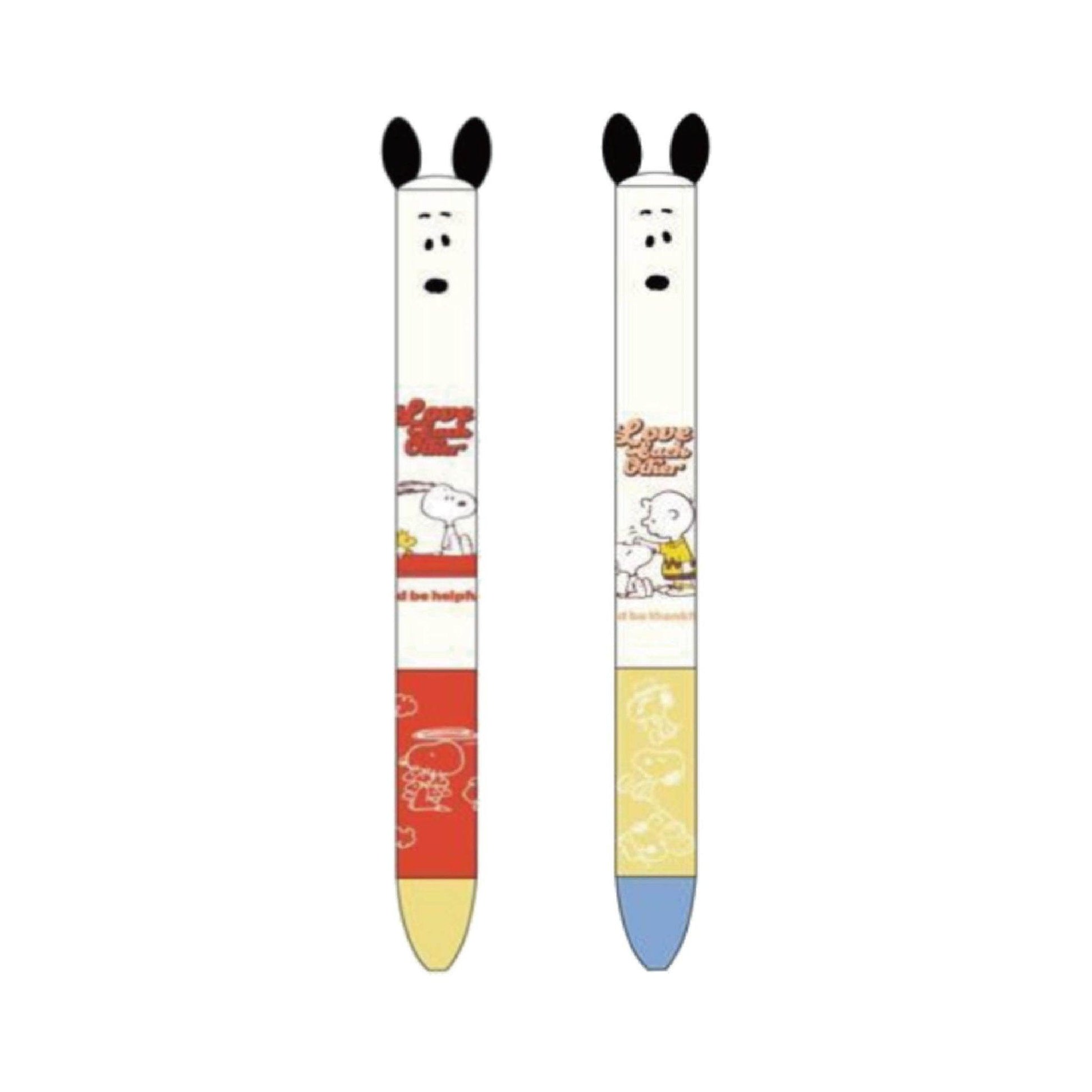 KUTSUWA ES397 Snoopy Styling Retro Pen Ear Pen 0.7mm Ballpoint Pen Styling Pen Snoopy Ballpoint Pen - CHL-STORE 