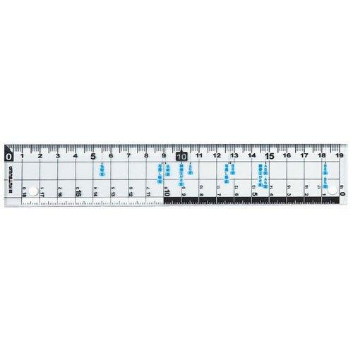 KUTSUWA HiLiNE Rule 51cm 19cm Ruler Long Ruler Marking Ruler Iron Edge Ruler KB018 KB015 - CHL-STORE 