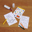 Kutsuwa MF66 A5 A6 Miffy Graffiti Book Six-color Pencil Holder Set Miffy Coil Drawing Book Miffy Around - CHL-STORE 